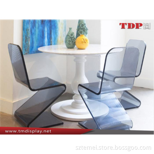 transparent acrylic chair dining chair